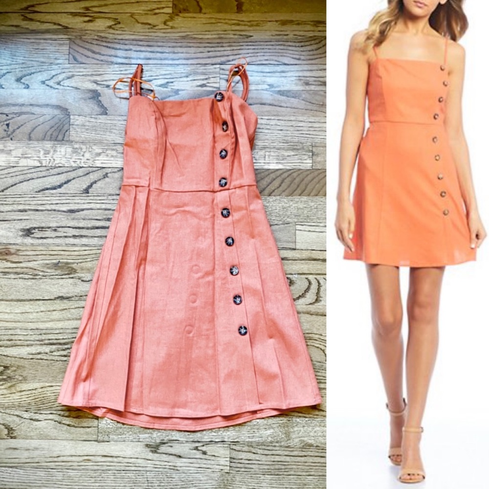 Orange Dress XS